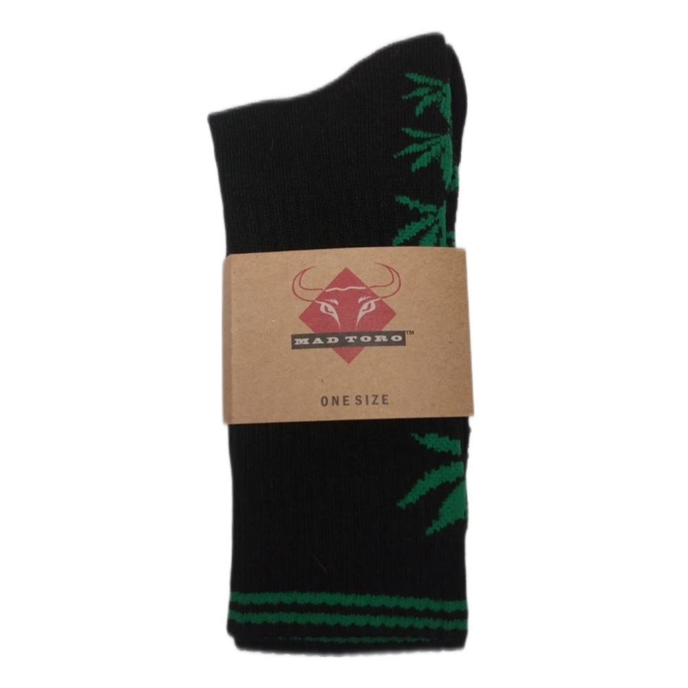ONE Pair Hemp Leaf Socks Mary Jane 🧦 - Picture 6 of 8